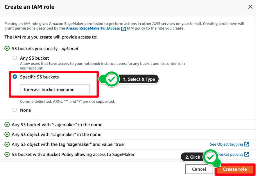 Notebook Instance Create